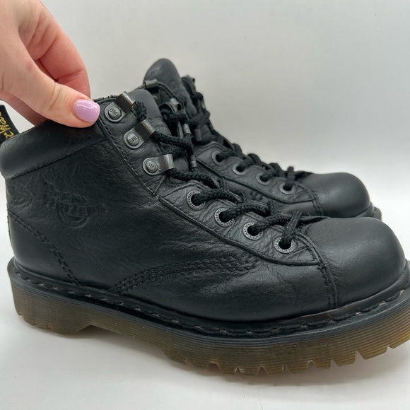 Dr Martens Y2K Vintage Air Wair 8287 Chunky Platform Ankle Boots. Size 7-7.5 - Picture 1 of 13